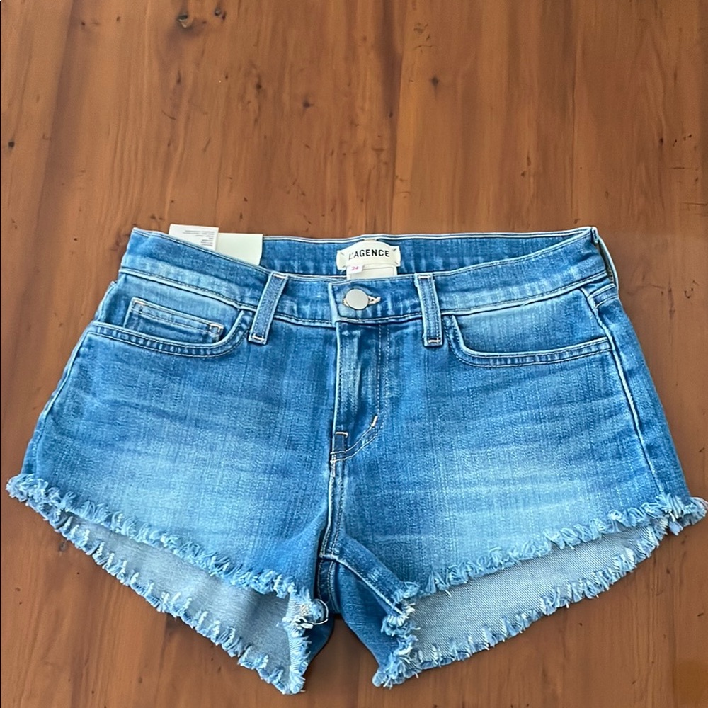 Women's Blue Denim Shorts